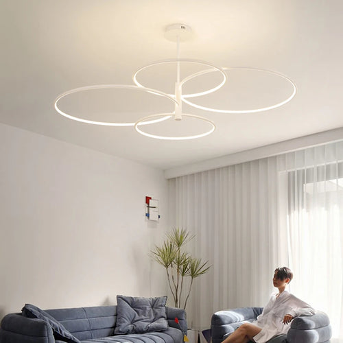 lustre led créatif moderne de luxe pour éclairage intérieur - vue 3 sur 25