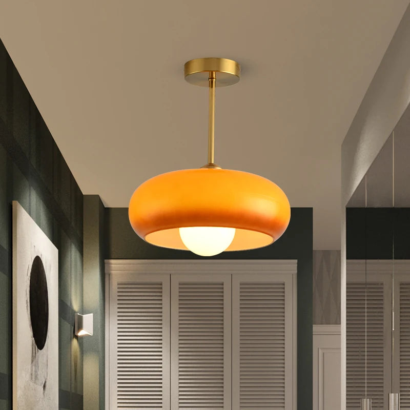 suspension nordique moderne design bauhaus éclairage intérieur élégant - vue 3 sur 18