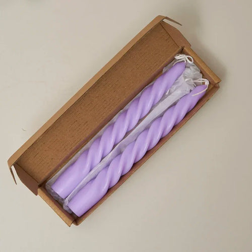 lot de 2 bougies spirales parfumées pour décoration intérieure et mariage - vue 9 sur 25