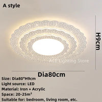 plafonnier led moderne pour éclairage intérieur personnalisé