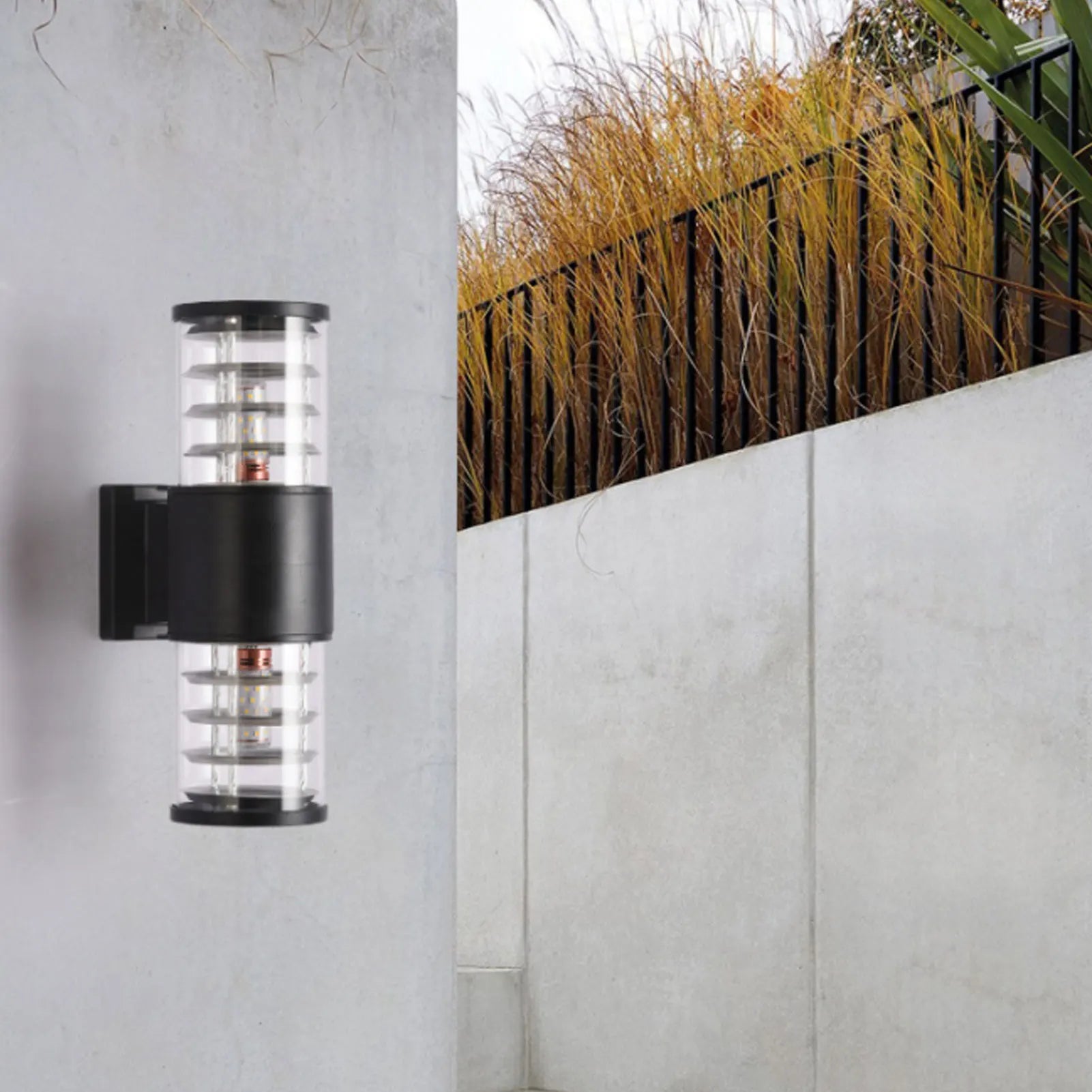 Lampe 10.5X20cm E27 voie lumière jardin extérieur étanche ABS paysage intelligent cour pelouse lampadaire lumières lampe décoration pas d'ampoule - vue 5 sur 6