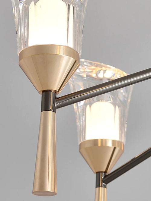 lustre suspendu moderne pour un éclairage élégant - vue 6 sur 9