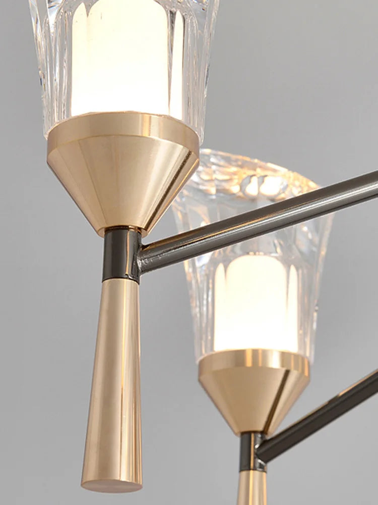 lustre suspendu moderne pour un éclairage élégant - vue 5 sur 9