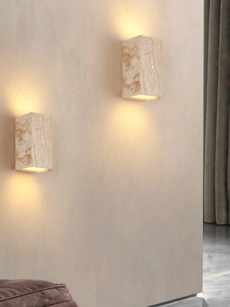 applique murale en pierre naturelle pour décoration intérieure - vue 3 sur 8