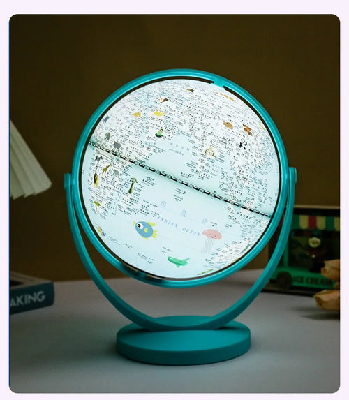 lampe de bureau intelligente avec globe cadeau créatif pour enfants - vue 6 sur 14