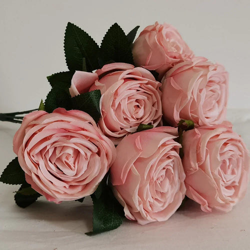 bouquet de roses artificielles pour mariage et décoration jardin - vue 6 sur 10