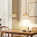 suspension wabi sabi trois têtes design minimaliste européen pour restaurants
