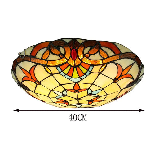 plafonnier baroque européen à led pour décoration loft - vue 8 sur 8