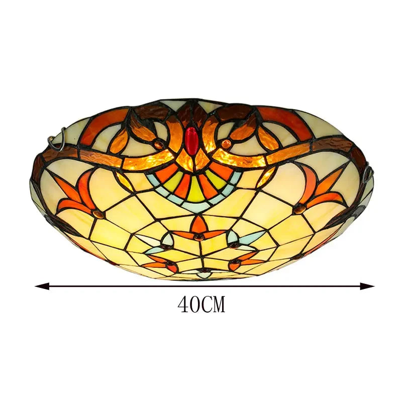 plafonnier baroque européen à led pour décoration loft - vue 7 sur 8