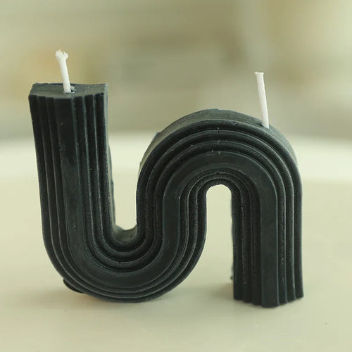 bougies parfumées géométriques en forme de u pour décoration intérieure - vue 10 sur 27
