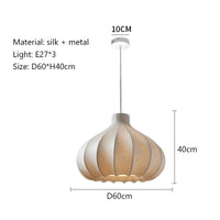 Nordic French chandelier, living room, bedroom, dining table, bar counter, bar, quiet wind lighting fixture