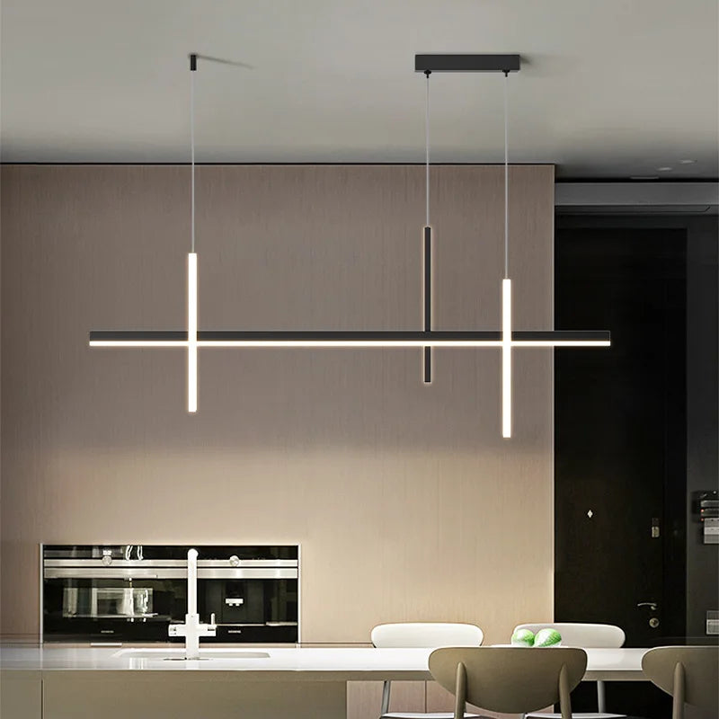 suspension led design moderne pour décoration intérieure artistique - vue 6 sur 11