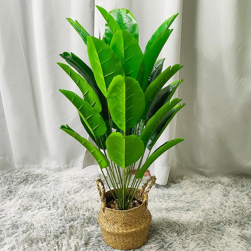 grande plante artificielle banane pour décoration intérieure et extérieure - vue 2 sur 9