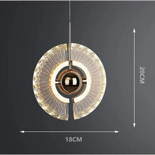 lustre led créatif nordique pour bar et restaurant - vue 6 sur 6