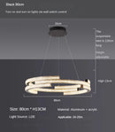 suspension design circulaire élégante pour intérieur moderne