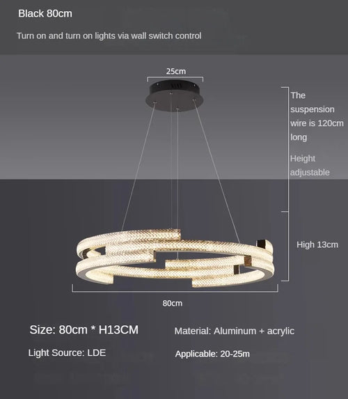 suspension design circulaire élégante pour intérieur moderne - vue 13 sur 12