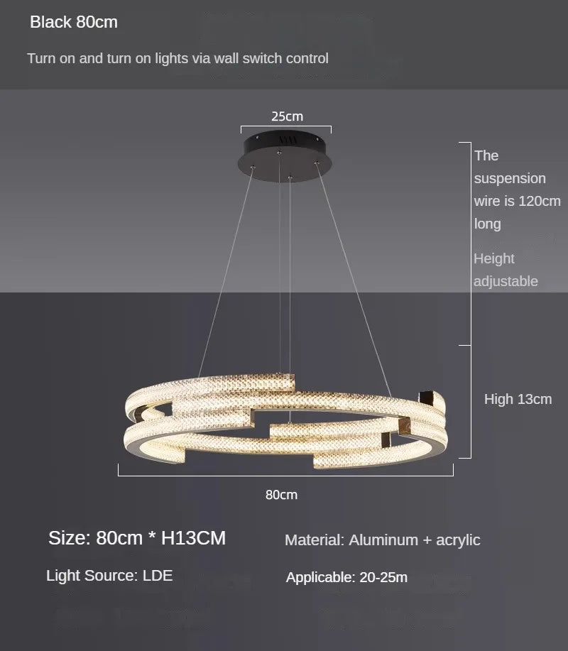 suspension design circulaire élégante pour intérieur moderne - vue 12 sur 12