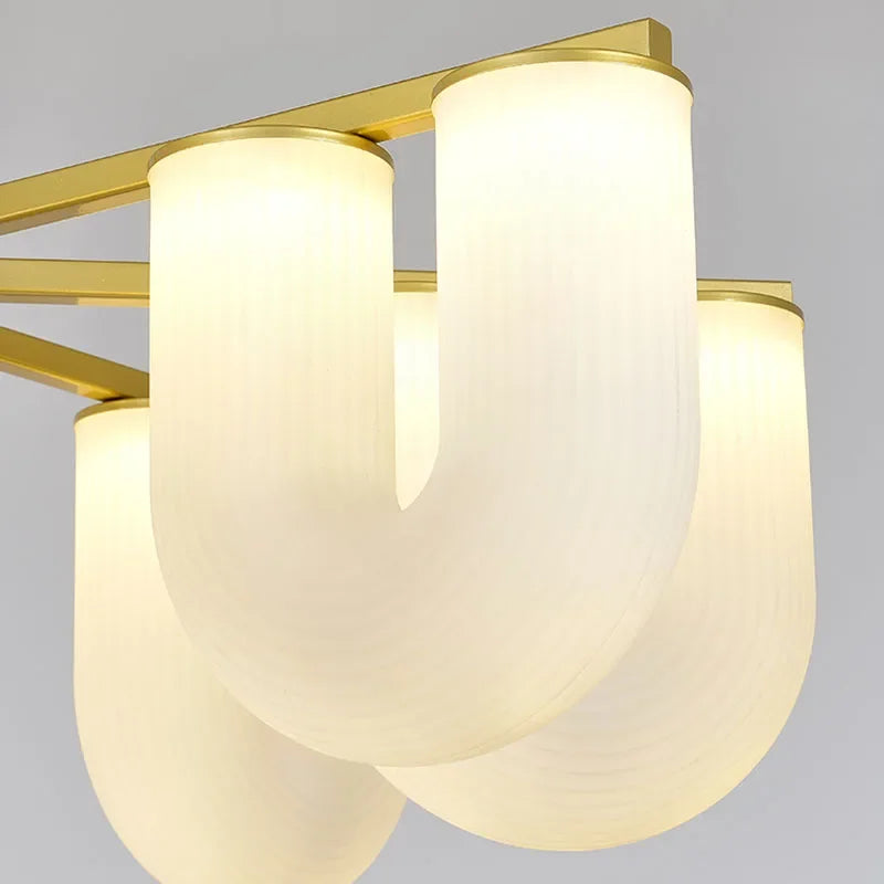 lustre design suspension lumineux en acrylique pour décoration moderne - vue 4 sur 10