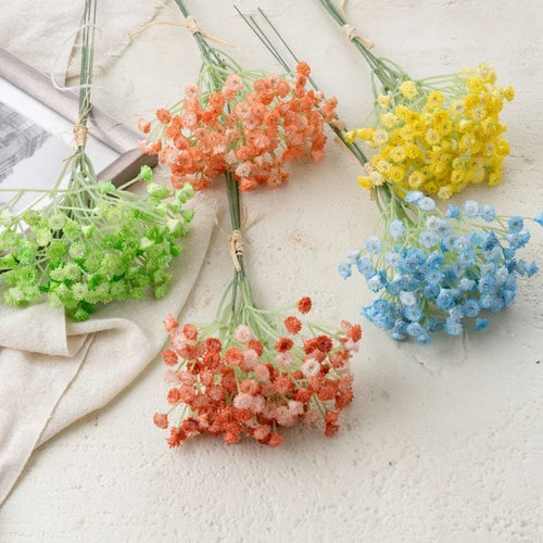 bouquet de gypsophiles artificielles pour décoration de mariage - vue 5 sur 16