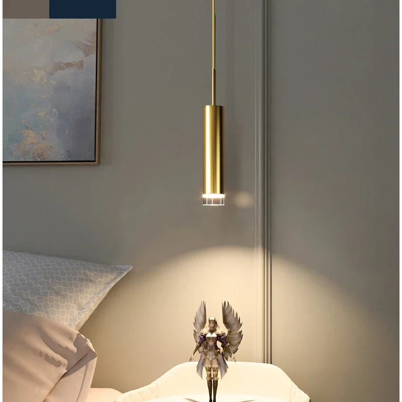 Lamp Modern Adjustable LED Pendant Light, Elegant Ceiling Hanging LED Light Fixture For Kitchen Island Living Room Bedroom - vue 2 sur 8