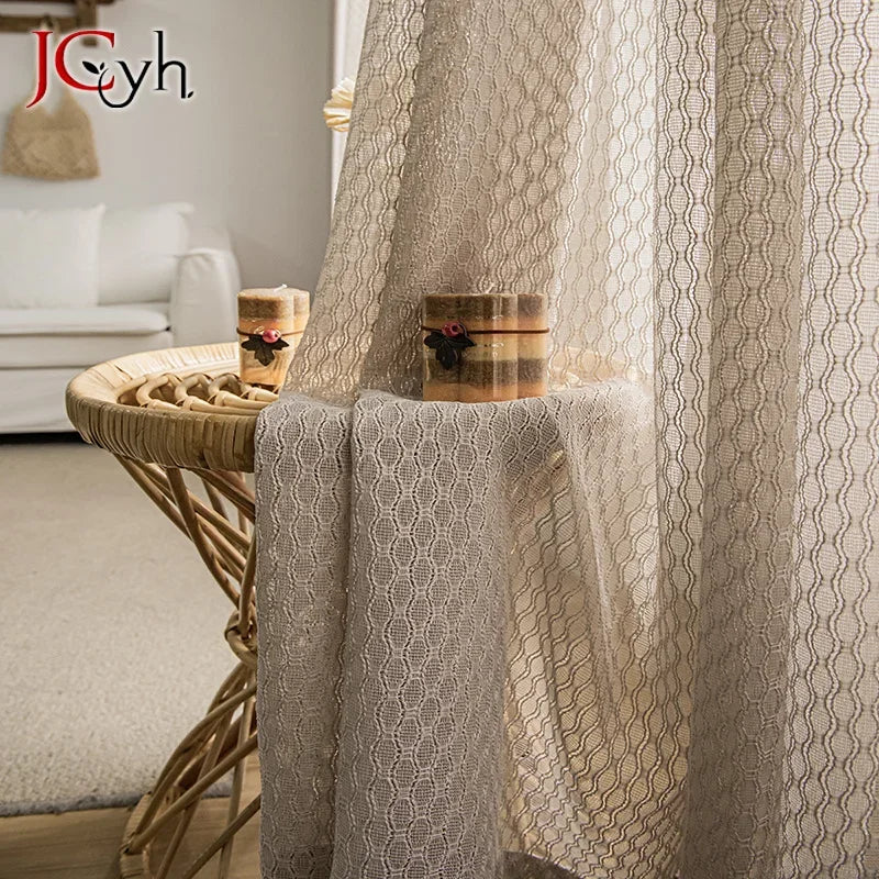 Voilage japonais transparent pour salon ou chambre élégant - vue 1 sur 10