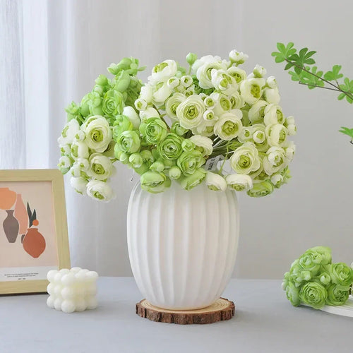 bouquet de roses artificielles pour décoration de balcon - vue 5 sur 22