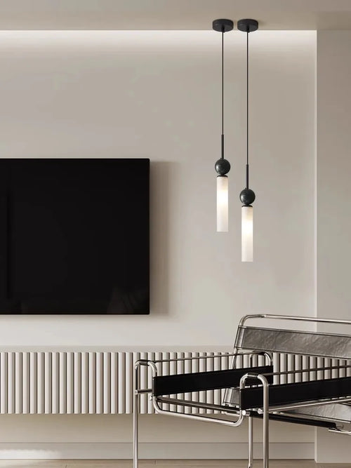 applique murale en marbre et cuivre pour décoration intérieure - vue 5 sur 10