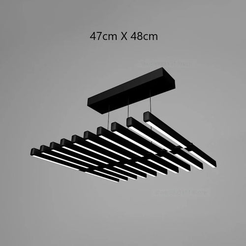plafonnier led suspendu design nordique moderne éclairage intérieur décoratif - vue 9 sur 14