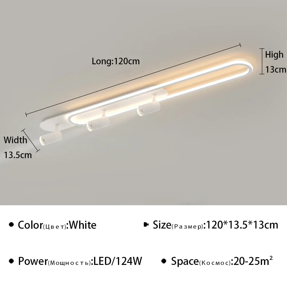 plafonnier led moderne pour décoration d intérieur et éclairage décoratif - vue 11 sur 18