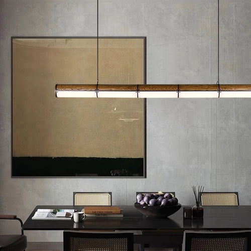 Lustre led au design moderne décoratif d'intérieur - vue 5 sur 9