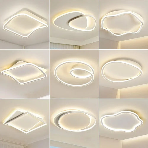 plafonnier led moderne pour décoration intérieure et éclairage design - vue 2 sur 13