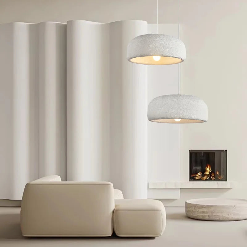 Nordic minimalist restaurant chandeliers, modern and personalized design, decorative chandeliers, bedroom and bar hanging lights - vue 5 sur 9