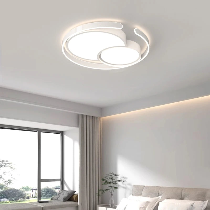 lampe led encastrée ronde simple pour maison moderne nordique - vue 4 sur 16