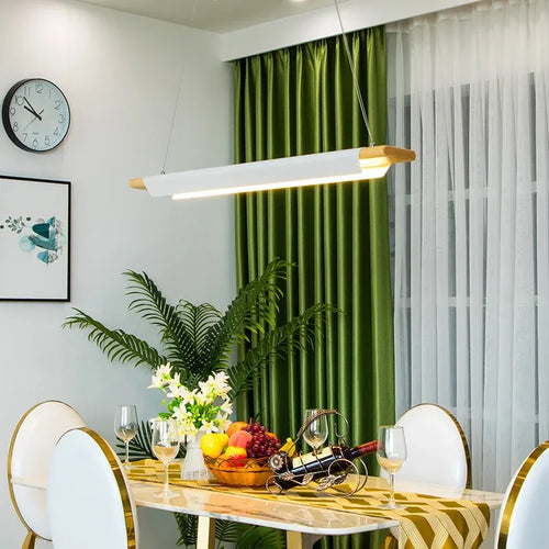 Simple light luxury living room chandelier dining room coffee shop hardware creative lamps exhibition hall dining room led - vue 4 sur 5