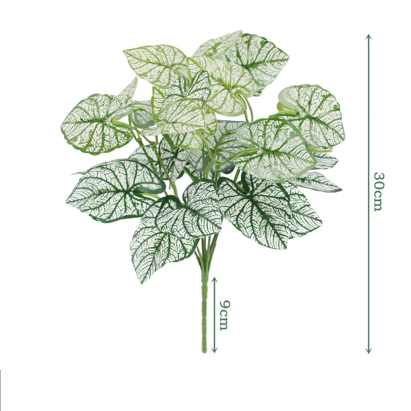 feuilles de bambou artificielles en soie pour décoration élégante - vue 15 sur 32