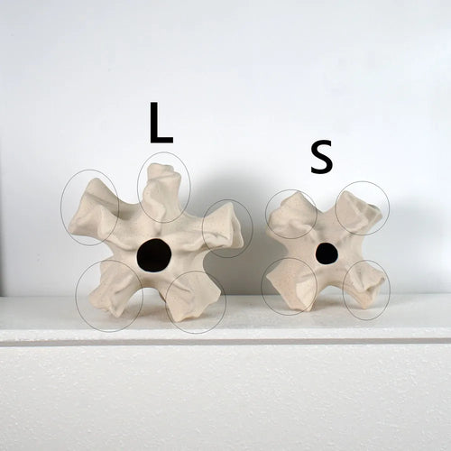 vase en céramique design nordique pour décoration florale moderne - vue 4 sur 10