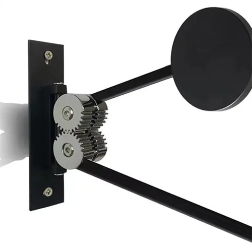 Swing Arm Wall Lamp Adjustable Long Pole Sconce Light for Reading Living Room Bedroom - vue 7 sur 12