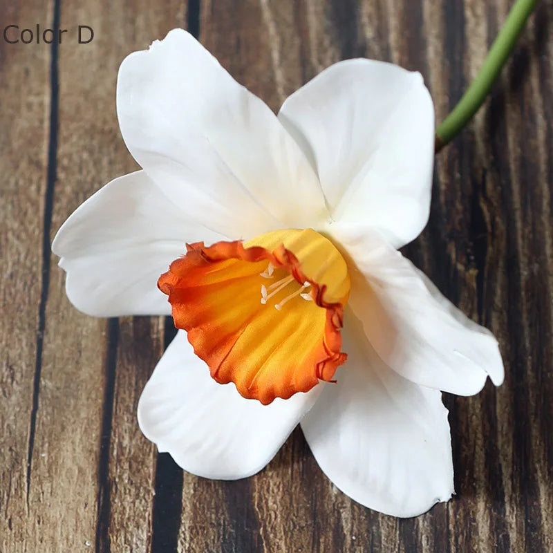 lot de 5 fleurs artificielles pour décoration intérieure et extérieure - vue 6 sur 10