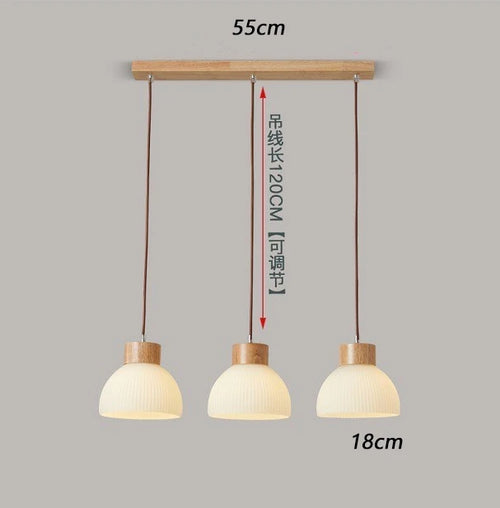 suspension japonaise trois têtes pour restaurant et bar - vue 11 sur 10