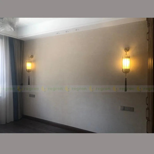 applique murale de luxe en lin pour éclairage intérieur élégant - vue 2 sur 8