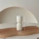 accessoires de décoration moderne bougies parfumées géométriques de luxe