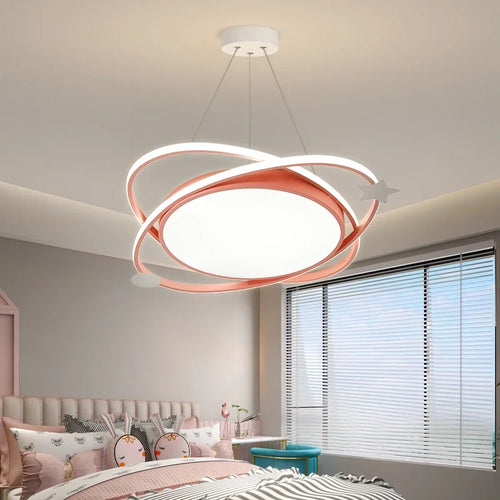 plafonnier led suspendu design moderne pour intérieur décoratif - vue 5 sur 18