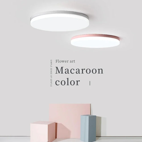 plafonnier led rond multicolore à intensité variable pour intérieur - vue 4 sur 5