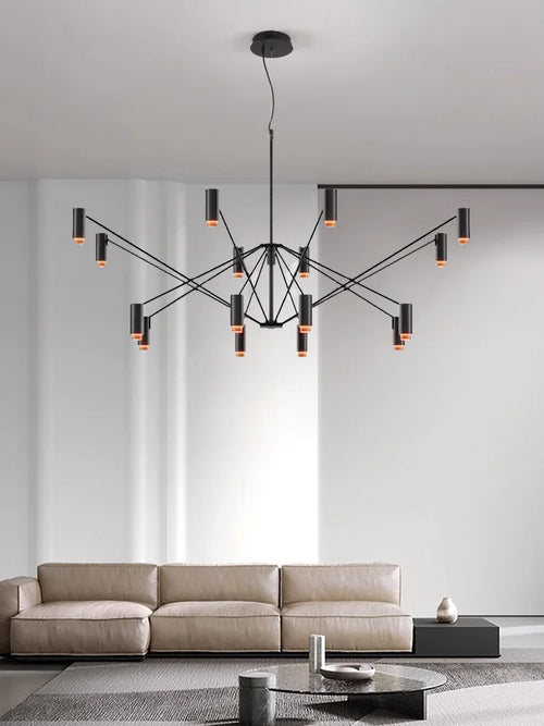 suspension moderne design pour éclairage intérieur élégant - vue 2 sur 8