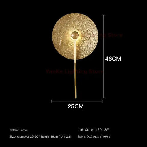 Nordic light luxury strip bubble glass wall lamp designer decorates bedroom bedside lamp, living room background wall wall lamp - vue 11 sur 11