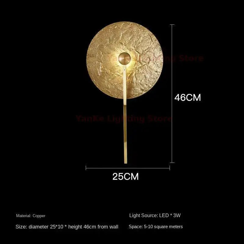 Nordic light luxury strip bubble glass wall lamp designer decorates bedroom bedside lamp, living room background wall wall lamp - vue 10 sur 11