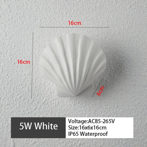 applique murale led design moderne étanche pour extérieur jardin - vue 11 sur 10