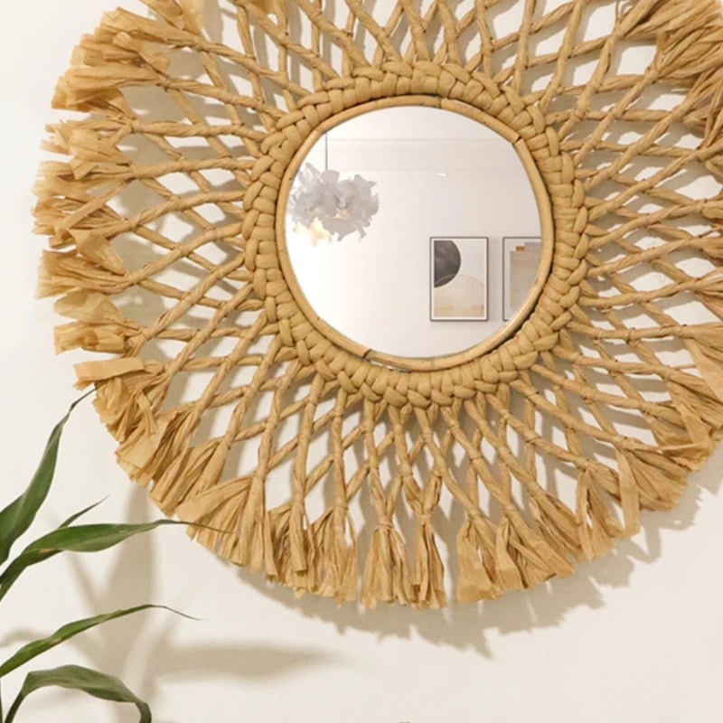 miroirs décoratifs ronds adhésifs pour une décoration intérieure élégante - vue 5 sur 7