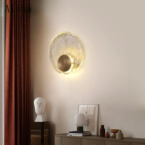 applique murale en cristal de luxe pour éclairage décoratif - vue 3 sur 7