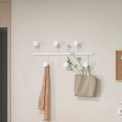 porte-vêtements nordique léger pour organisation et décoration intérieure - vue 3 sur 10